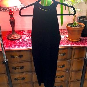 Forever 21 stretchy knit little black dress